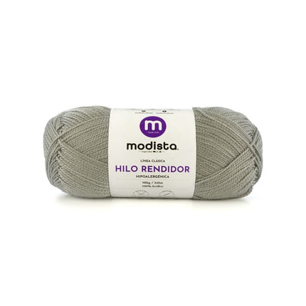 Gris Hilo Rendidor Modista 100g - Económico para Tejido y Manualidades