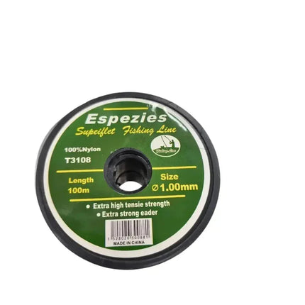 Hilo Nylon Transparente Costura 0.4mm x 100m Resistente