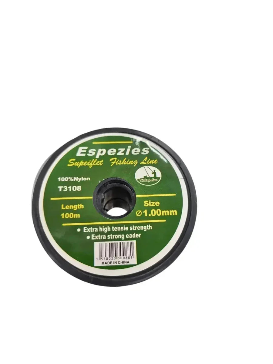 Hilo Nylon Transparente Costura 0.4mm x 100m Resistente