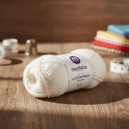 Lana La Económica 100 g Modista para Tejido para tejido a palillo y crochet — Tiendas Lupe Chile