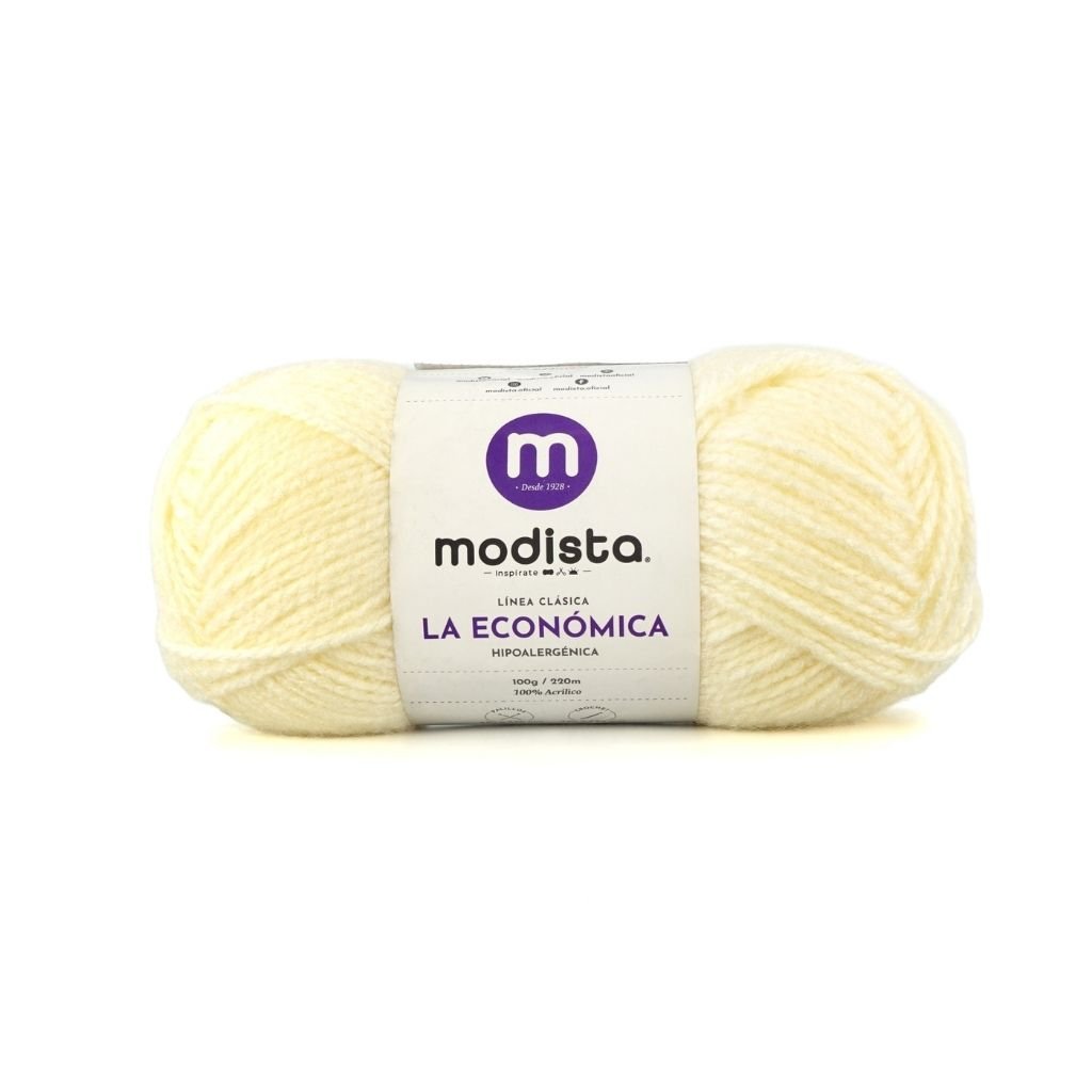 Mantequilla Lana La Economica Modista 100g - Económica para Tejido Palillo y Crochet