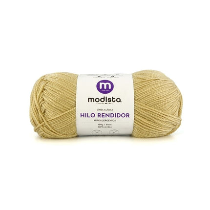 Mostaza Hilo Rendidor Modista 100g - Económico para Tejido y Manualidades