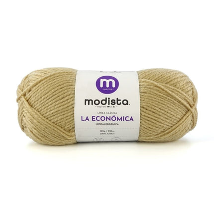 Oro Envejecido Lana La Economica Modista 100g - Económica para Tejido Palillo y Crochet