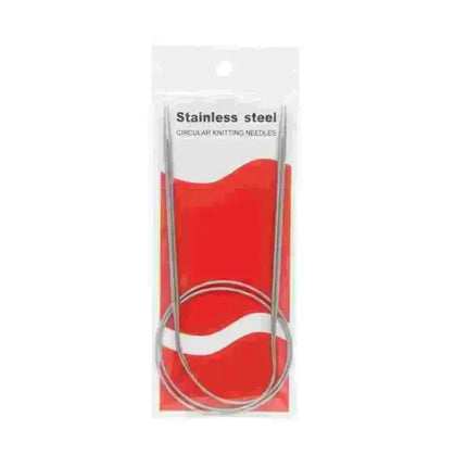 Palillo Tejido 4.0mm Acero Inoxidable para Proyectos Rápidos