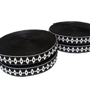 Pasamanería Étnica Rombo Blanco 3 cm — Tiendas Lupe en Chile - Tiendas Lupe Imagen principal del producto