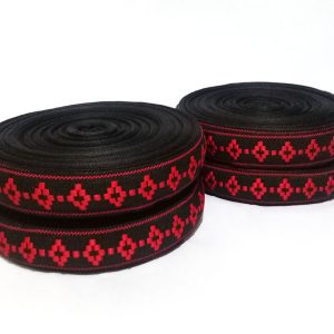 Pasamanería Étnica Rombo Rojo 4 cm — Tiendas Lupe en Chile - Tiendas Lupe