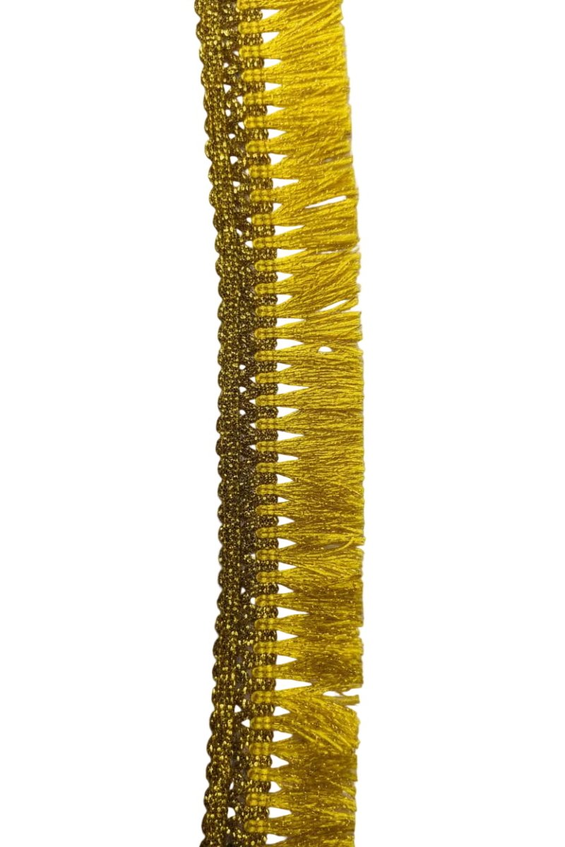 Pasamaneria Fleco Dorado Metálico con Galón — Pieza 20 Metros en Chile - Tiendas Lupe Imagen principal del producto