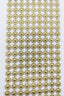 Pasamanería Strass Dorado 10 cm — Pieza 9.3 m