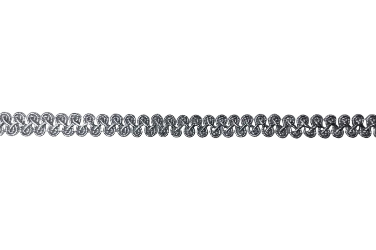 Pasamaneria Trenzada Plateada x 27 mts en Chile - Tiendas Lupe
