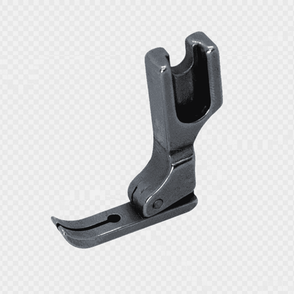 Prensatelas metálico para Máquina Coser Recta P363 con cierre doble, ideal para costuras precisas en tejidos gruesos o múltiples capas.