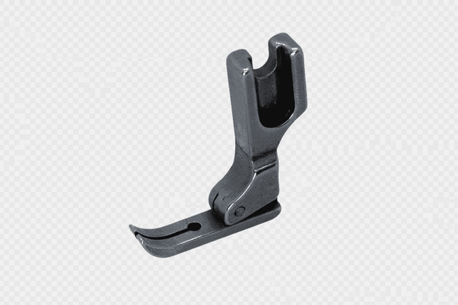 Prensatelas metálico para Máquina Coser Recta P363 con cierre doble, ideal para costuras precisas en tejidos gruesos o múltiples capas.