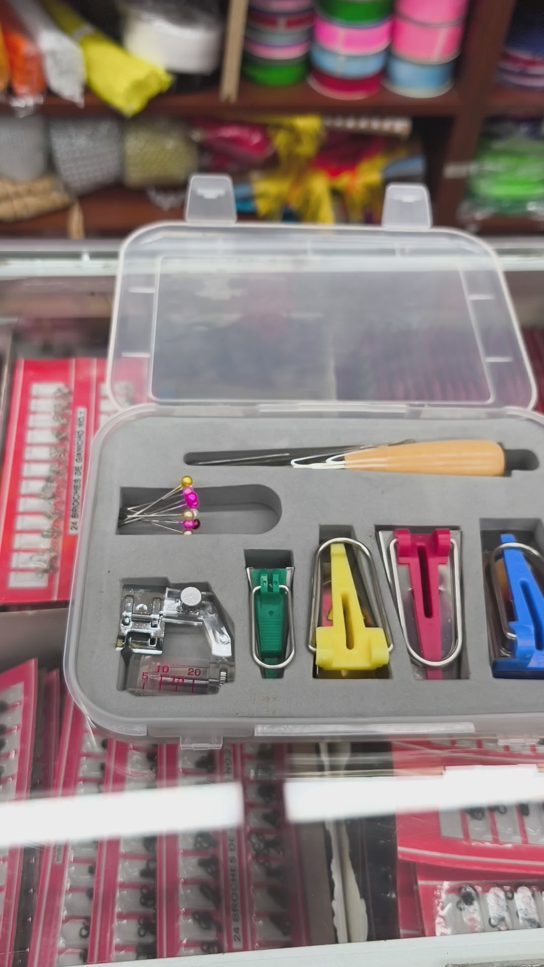 Set Formador de Bies Completo con Prensatela 20–38 mm — Tiendas Lupe Imagen principal del producto