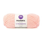 Rosa Pastel Lana La Economica Modista 100g - Económica para Tejido Palillo y Crochet