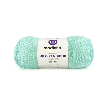 Turquesa Hilo Rendidor Modista 100g - Económico para Tejido y Manualidades
