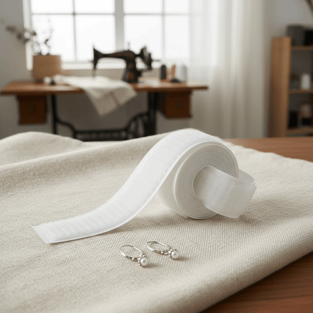 Velcro Blanco 2cm x 25 mts