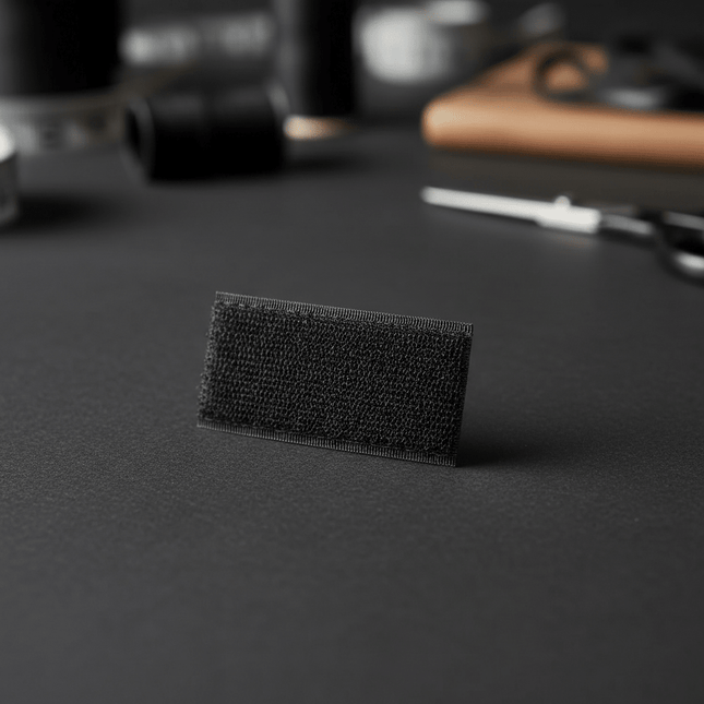 Velcro negro 2cm rollo 25m para proyectos versátiles