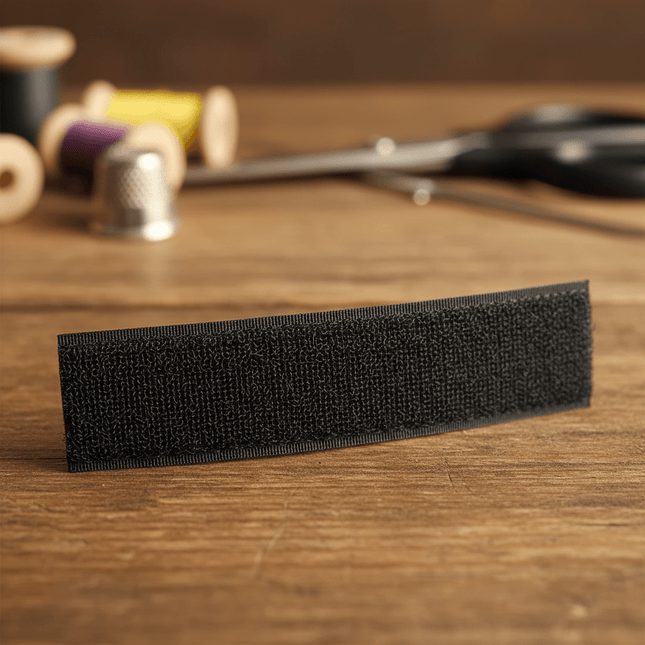 Velcro negro 5cm alta adherencia para proyectos duraderos