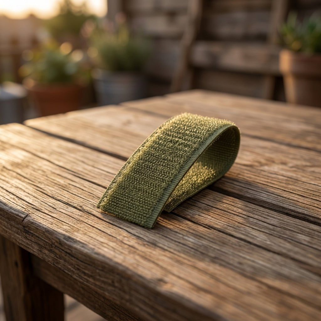 Velcro Verde Musgo 5cm x 25m para Alta Adherencia