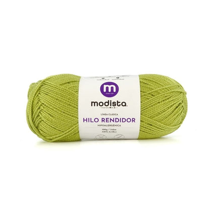 Verde Pistacho Hilo Rendidor Modista 100g - Económico para Tejido y Manualidades