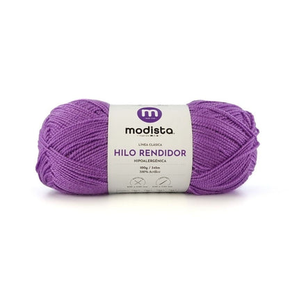 Violeta Hilo Rendidor Modista 100g - Económico para Tejido y Manualidades